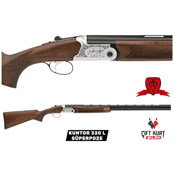 AKDAŞ KUNTOR 320 L SÜPERPOZE YİVSİZ AV TÜFEĞİ